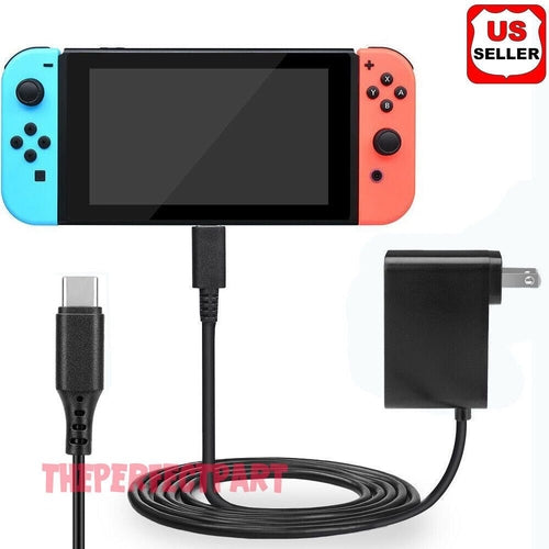 For Nintendo Switch AC Power Supply Adapter Home Wall Travel Charger